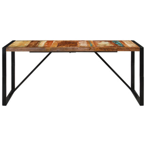 Tavolo da Pranzo 175x90x76 cm in Legno Massello di Recupero 351693