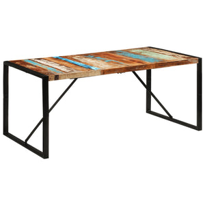 Tavolo da Pranzo 175x90x76 cm in Legno Massello di Recupero 351693