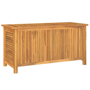 Contenitore Giardino con Borsa 114x50x58cm Legno Massello Teak 363271