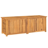 Contenitore Giardino con Borsa 150x50x53cm Legno Massello Teak 363272