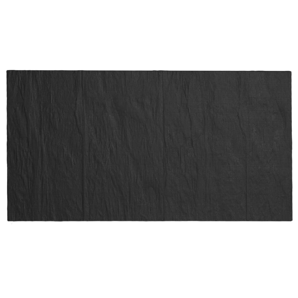 Copri Panca da Giardino 8 Occhielli 130x70x70/88 cm Polietilene 319338