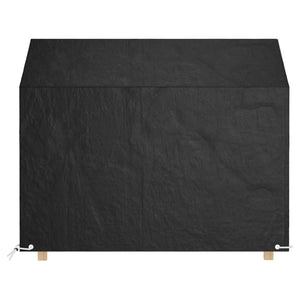 Copri Panca da Giardino 8 Occhielli 160x70x70/88 cm Polietilene 319339