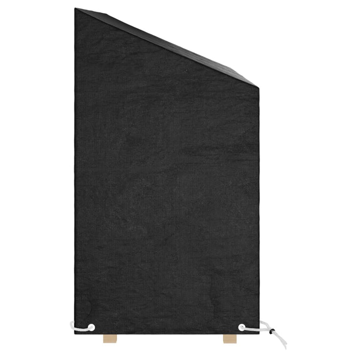 Copri Panca da Giardino 8 Occhielli 160x70x70/88 cm Polietilene 319339