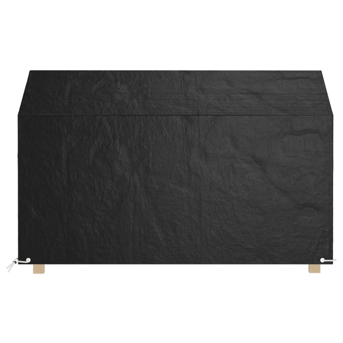 Copri Panca da Giardino 8 Occhielli 190x70x70/88 cm Polietilene 319340