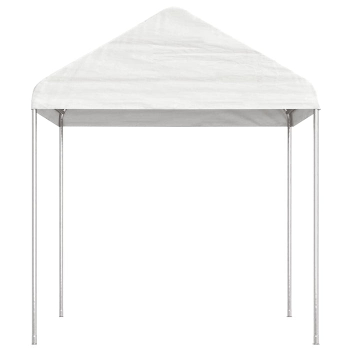 Gazebo con Tetto Bianco 8,92x2,28x2,69 m in Polietilenecod mxl 124274