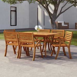 Tavolo da Giardino 150x90x75 cm Legno Massello di Acaciacod mxl 128233