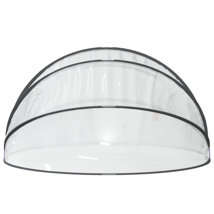 Cupola per Piscina Rotonda 376x188 cm PVC 93813