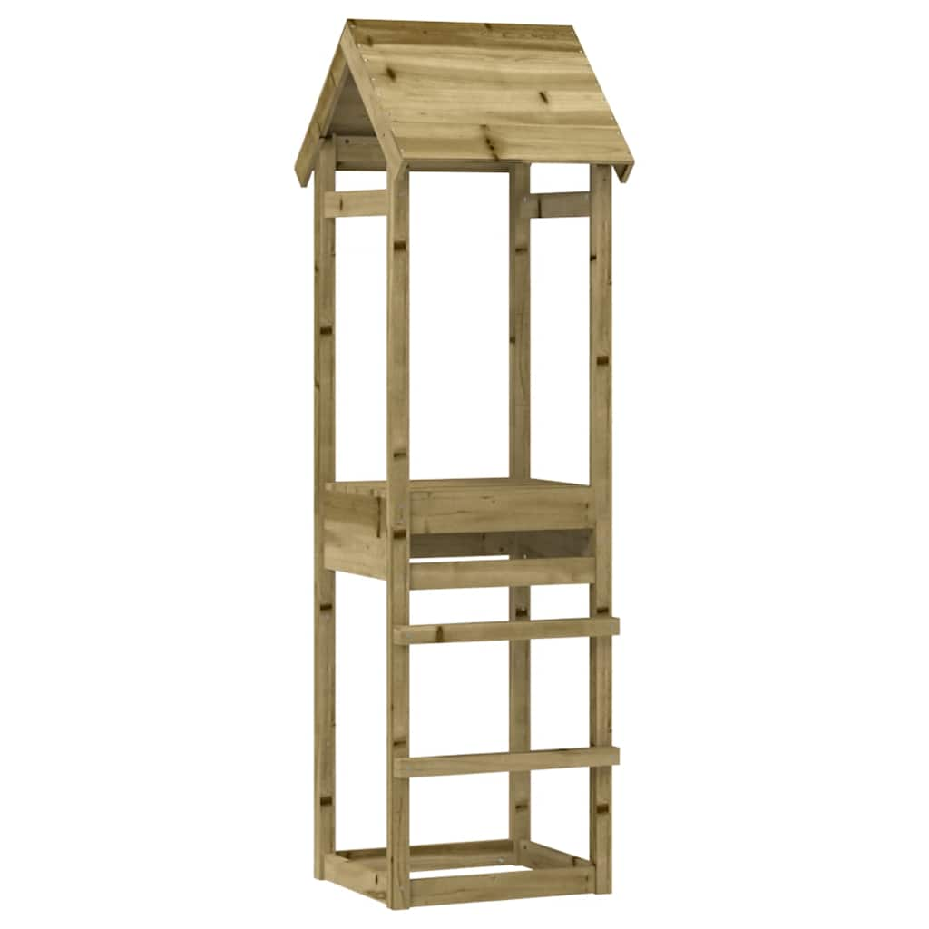 Torre da Gioco 53x46,5x194 cm in Legno di Pino Impregnato 826528