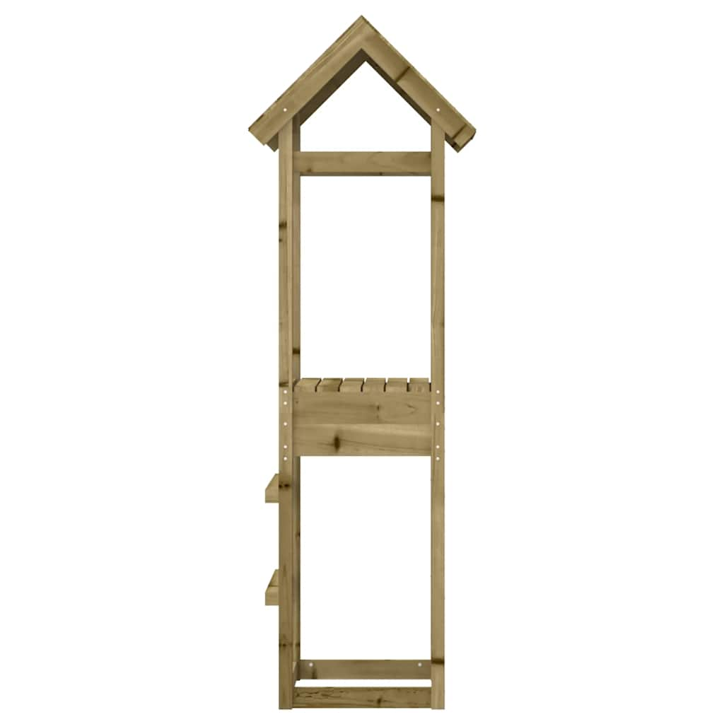 Torre da Gioco 53x46,5x194 cm in Legno di Pino Impregnato 826528