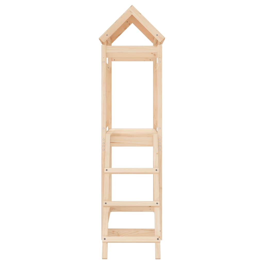 Torre da Gioco con Scaletta 53x110x214 cm in Legno di Pino 826535