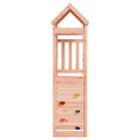 Torre da Gioco con Arrampicata 53x110x214cm in Legno di Douglas 826551