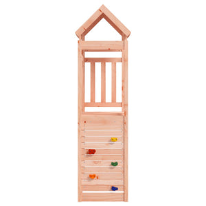 Torre da Gioco con Arrampicata 53x110x214cm in Legno di Douglas 826551