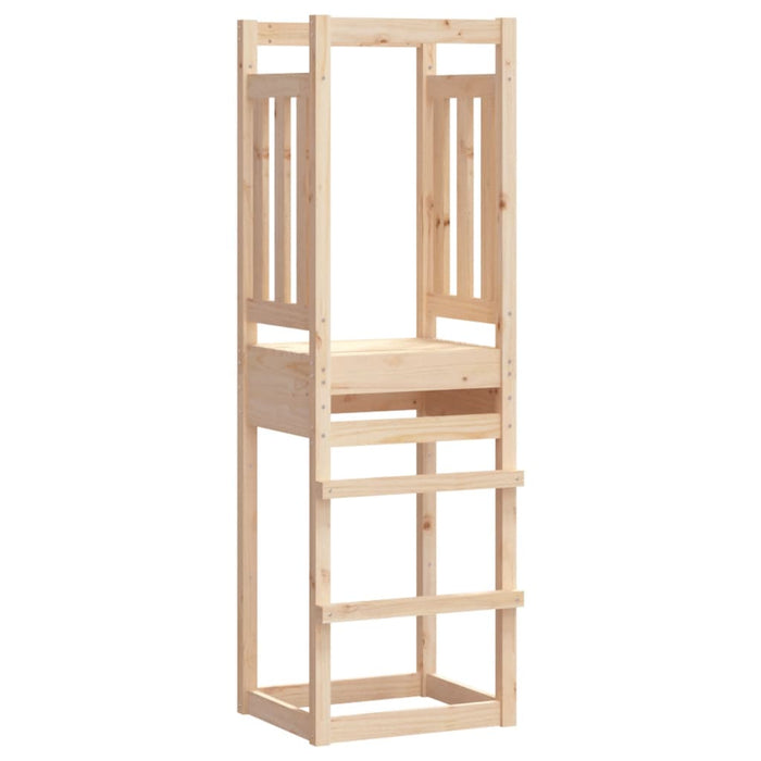 Torre da Gioco 53x46,5x169 cm in Legno Massello di Pino 826577