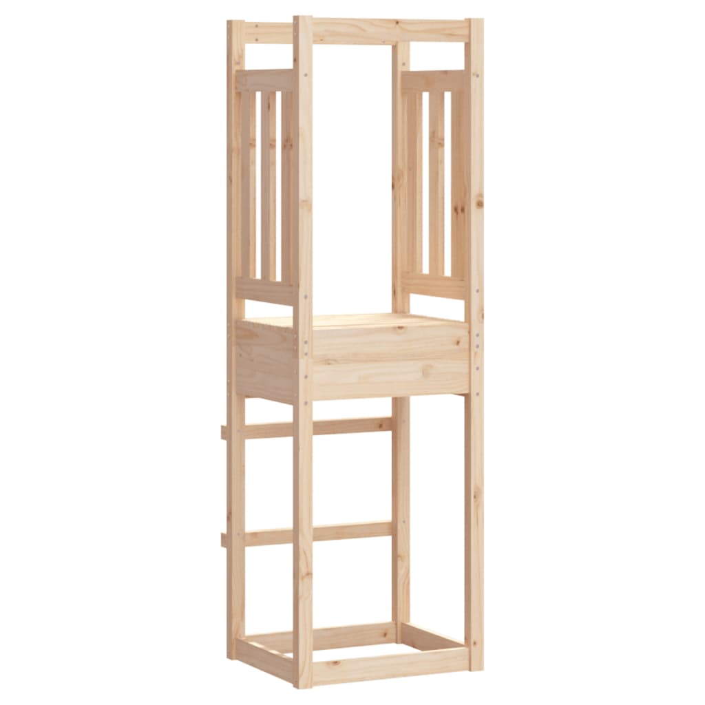 Torre da Gioco 53x46,5x169 cm in Legno Massello di Pino 826577