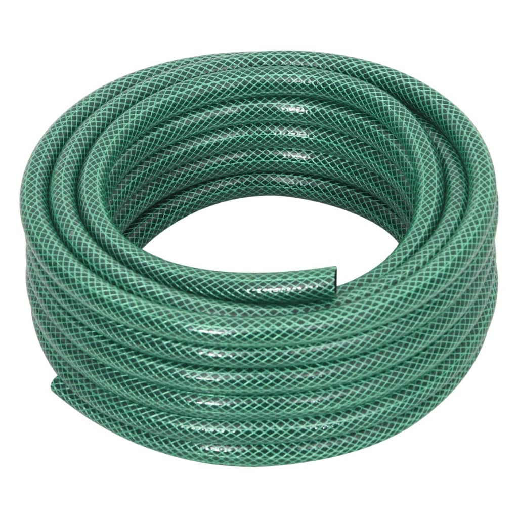 Set Tubo da Giardino con Raccordi Verde 0,6" 20 m in PVC 154370