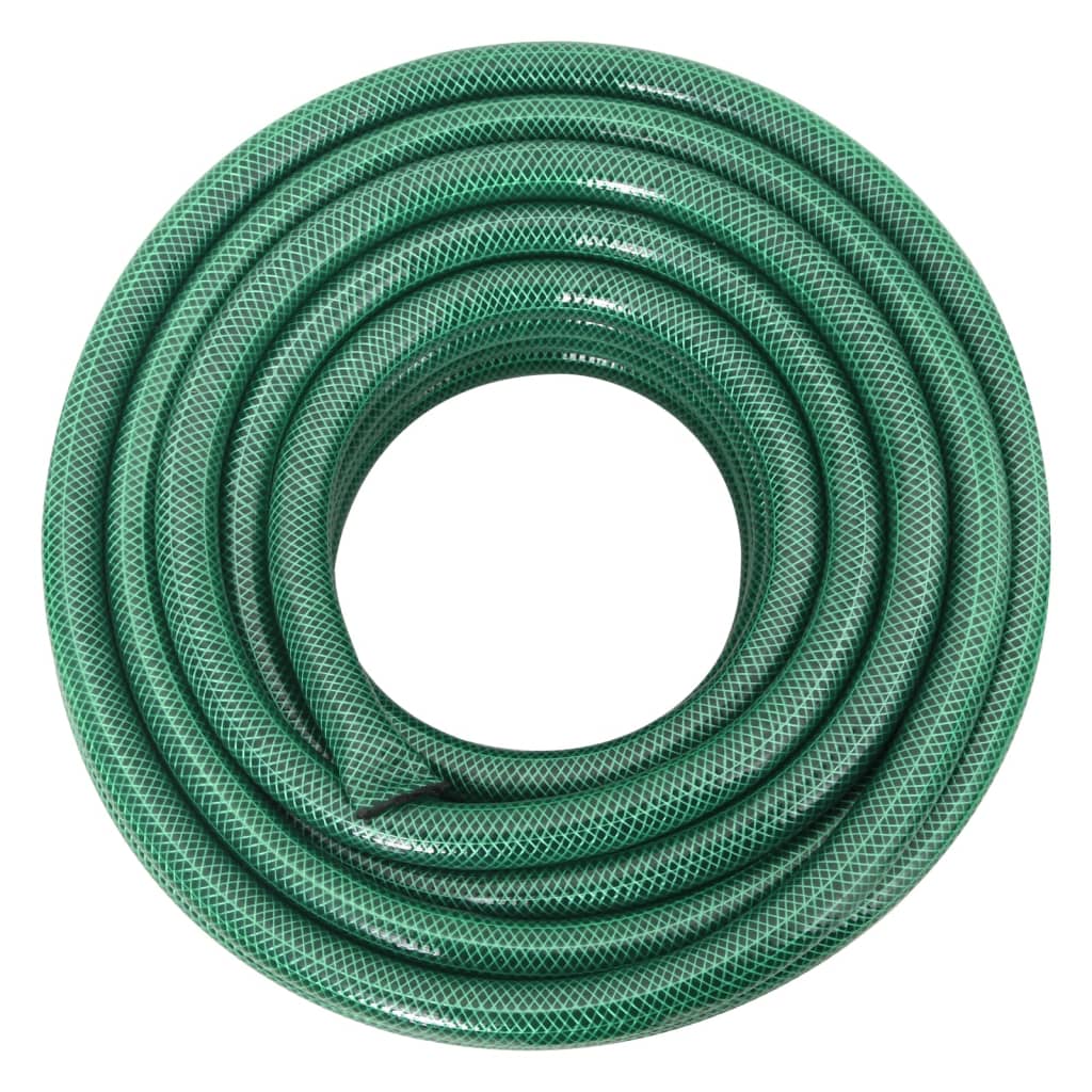 Set Tubo da Giardino con Raccordi Verde 0,9" 30 m in PVC 154382