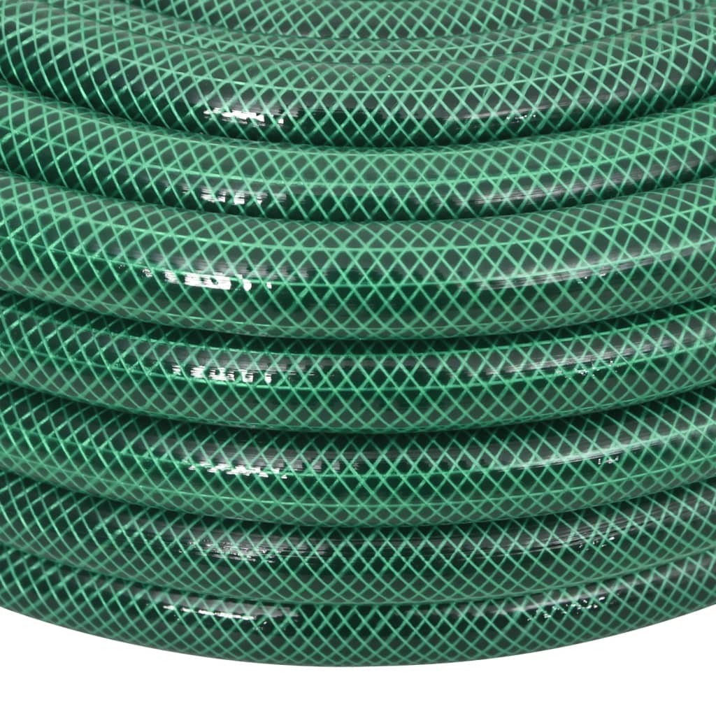 Set Tubo da Giardino con Raccordi Verde 0,9" 30 m in PVC 154382