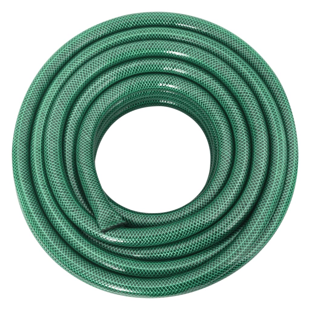 Set Tubo da Giardino con Raccordi Verde 0,9" 100 m in PVCcod mxl 71141