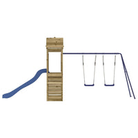 Set da Gioco da Esterno in Legno di Pino Impregnato 3155911