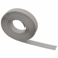 Bordature da Giardino 3 pz Grigie 10 m 10 cm in Polietilene 3155429