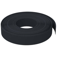 Bordature da Giardino 4 pz Nere 10 m 10 cm in Polietilene 3155434