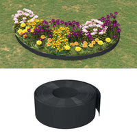 Bordature da Giardino 3 pz Nere 10 m 20 cm in Polietilene 3155457