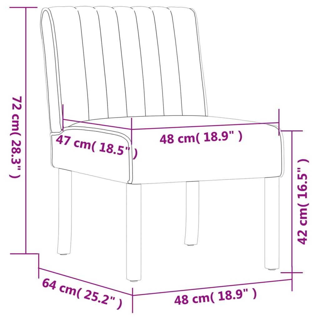 Sedia Pantofola Gialla in Velluto 352455