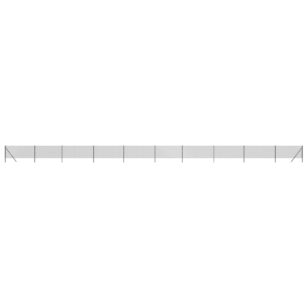 Recinzione a Rete Antracite 0,8x25 m 153960