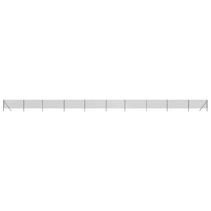 Recinzione a Rete Antracite 0,8x25 m 153960