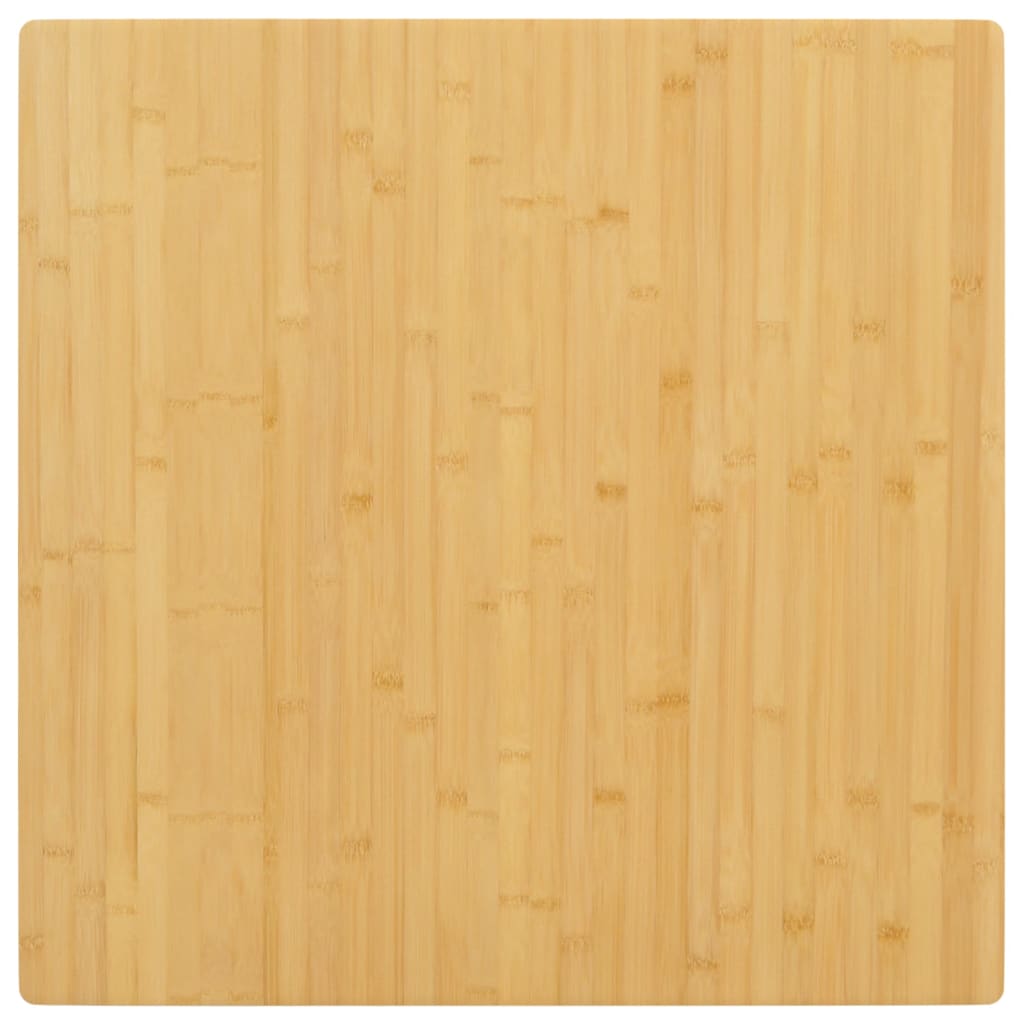 Piano del Tavolo 80x80x1,5 cm in Bambù 352696