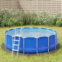 Telo Sotto Piscina Grigio Chiaro Ø306 cm Geotessile Poliesterecod mxl 121124