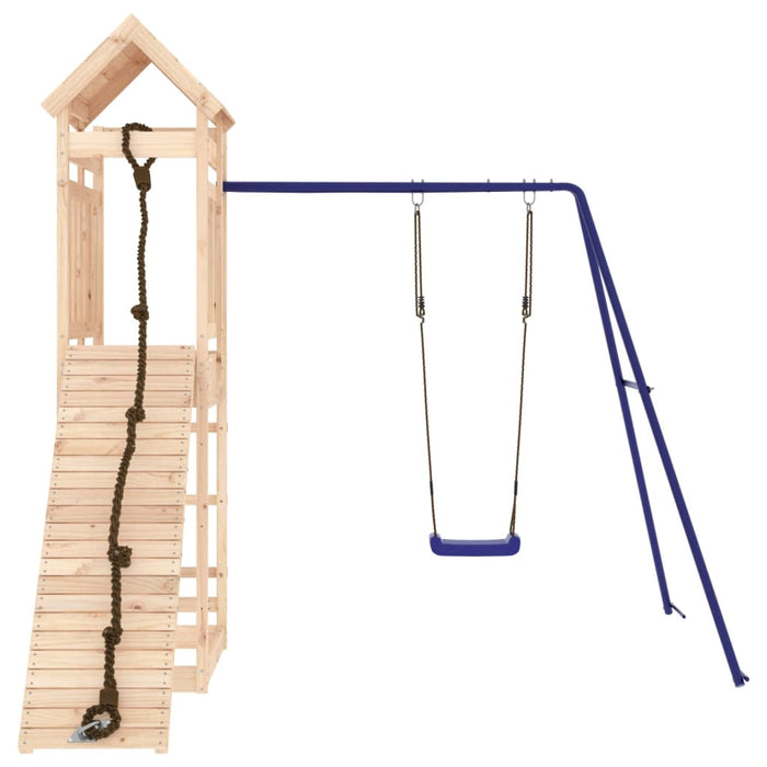 Set da Gioco da Esterno in Legno Massello di Pinocod mxl 78498