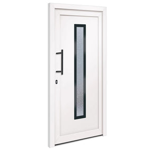 Porta Ingresso Bianca 98x208 cm in PVC 3157076