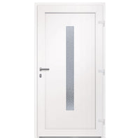 Porta Ingresso Bianca 108x208 cm in PVC 3157083