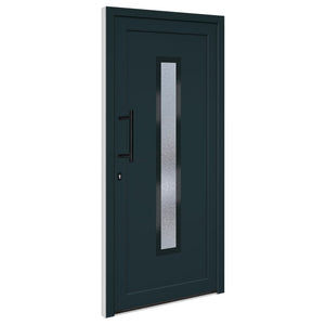 Porta Ingresso Antracite 98x208 cm in PVCcod mxl 118001