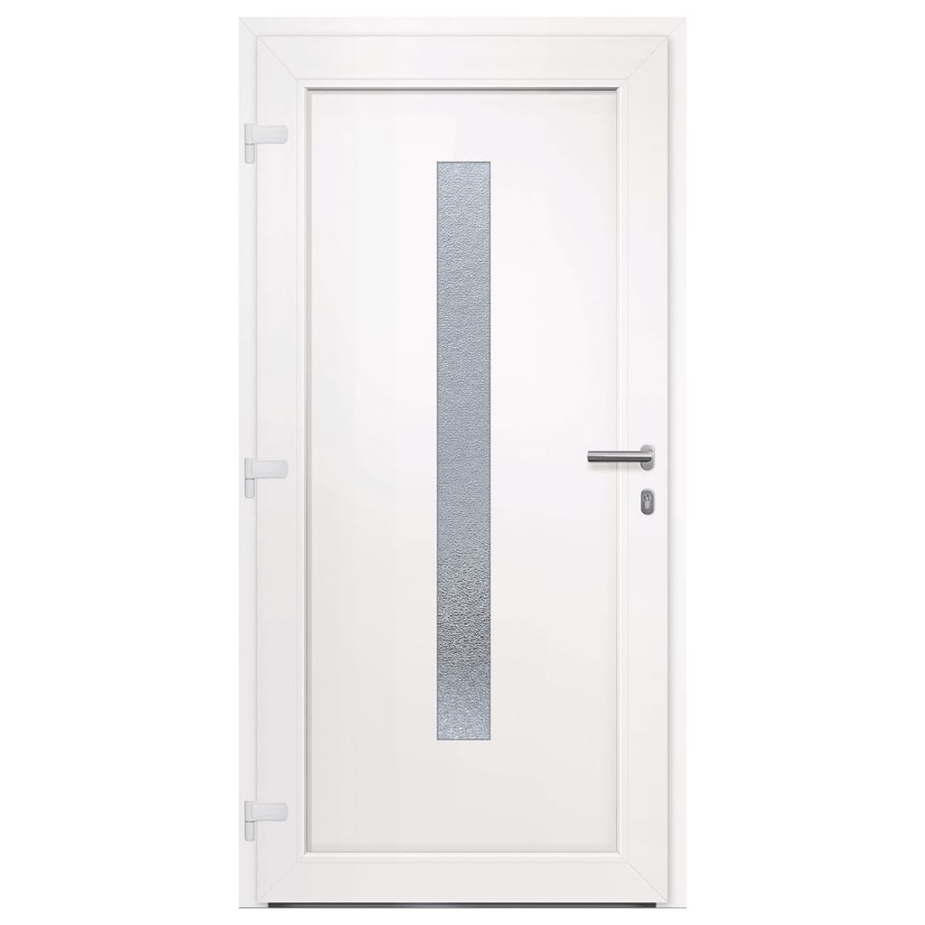 Porta Ingresso Antracite 108x200 cm in PVC 3157087