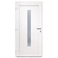 Porta Ingresso Antracite 108x200 cm in PVC 3157087