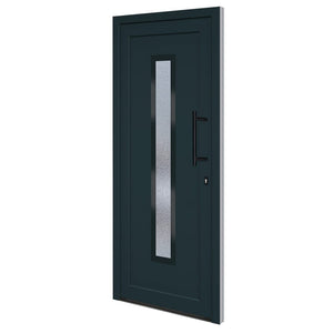 Porta Ingresso Antracite 88x200 cm in PVCcod mxl 70051