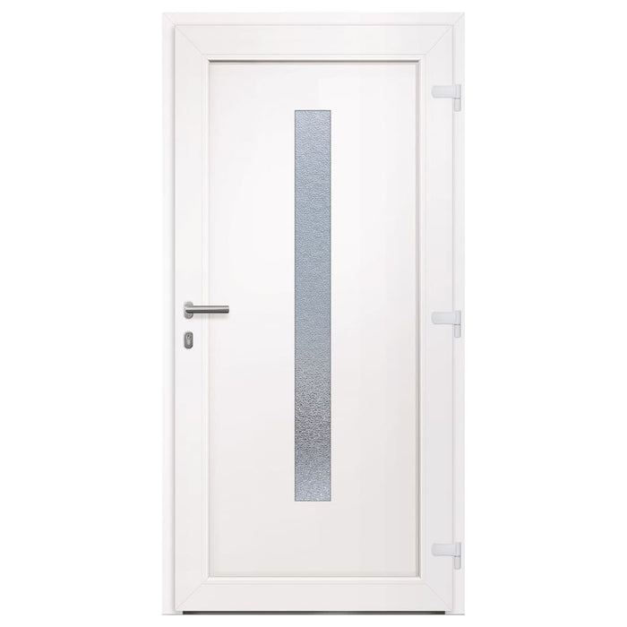 Porta Ingresso Antracite 98x200 cm in PVC 3157090