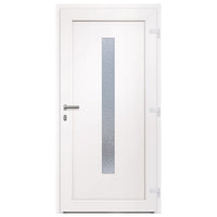 Porta Ingresso Antracite 108x200 cm in PVC 3157092