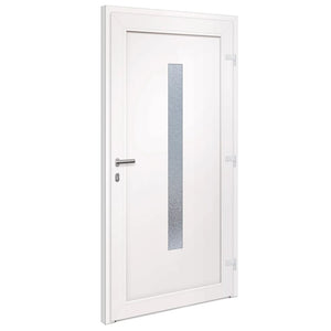 Porta Ingresso Antracite 108x200 cm in PVC 3157092