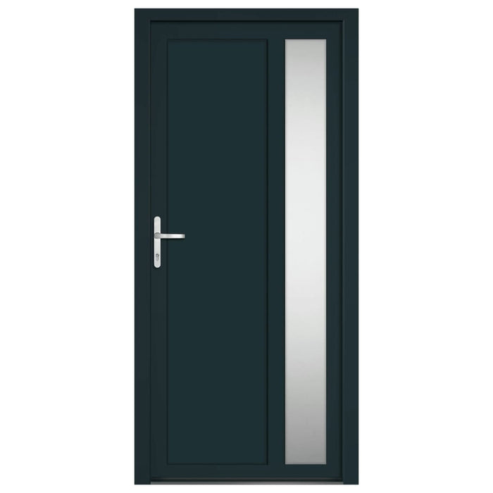 Porta Ingresso Antracite 98x208 cm in PVCcod mxl 118005