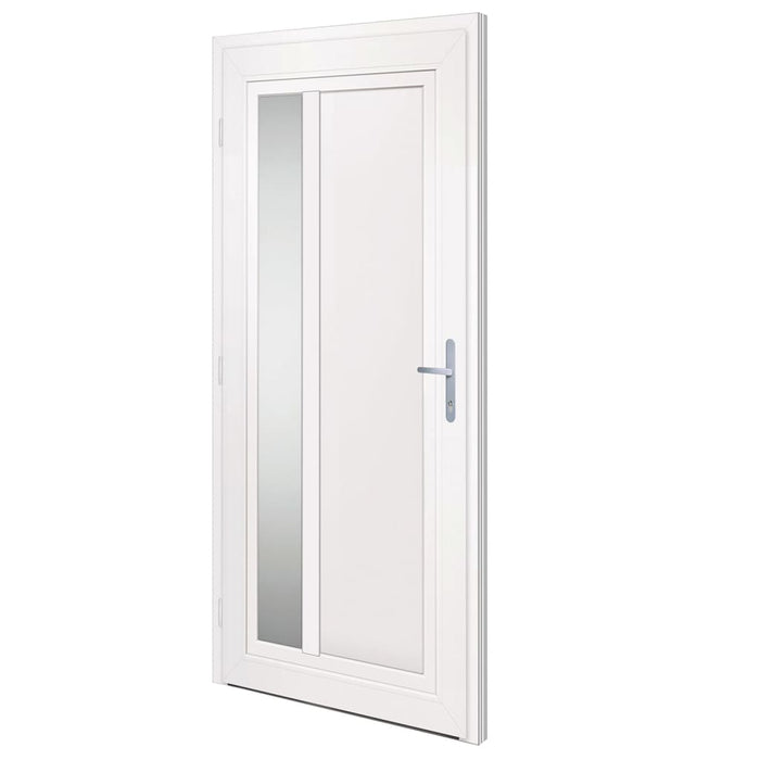 Porta Ingresso Antracite 98x208 cm in PVC 3157101