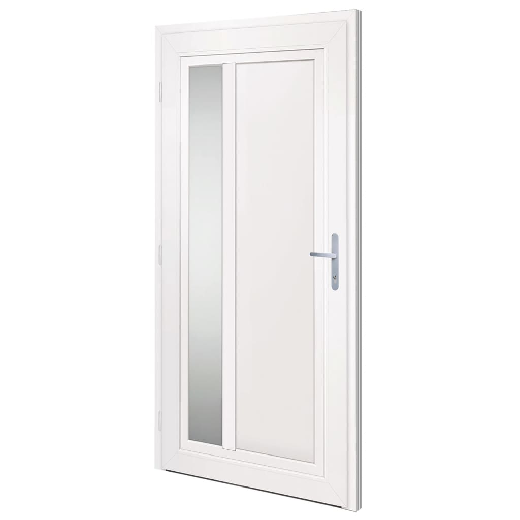 Porta Ingresso Antracite 108x208 cm in PVC 3157102