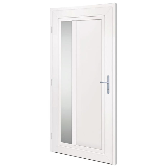 Porta Ingresso Antracite 108x208 cm in PVC 3157102