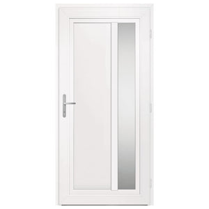 Porta Ingresso Antracite 98x208 cm in PVC 3157104