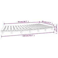 Bordo per Spa Grigio in Polyrattan e Legno Massello di Acacia 3157118