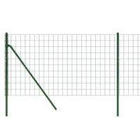 Recinzione Metallica Verde 1,1x25 m in Acciaio Zincato 154074