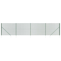 Recinzione Metallica con Picchetti Ancoraggio Verde 2,2x10 mcod mxl 133918