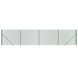 Recinzione Metallica con Picchetti Ancoraggio Verde 2,2x10 mcod mxl 133918